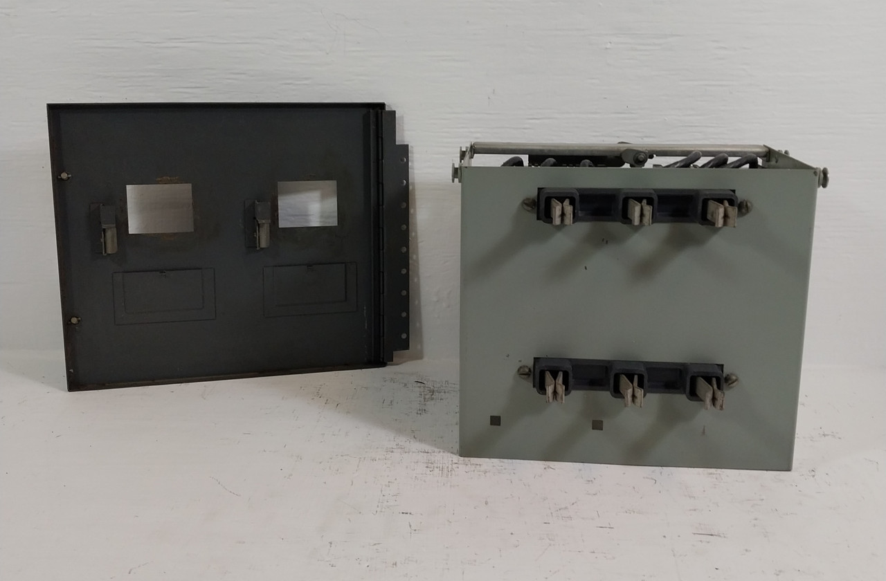 Westinghouse Type W 30/15 Amp 12" Breaker Type Dual Feeder MCC Bucket 30A/15A (BJ0595-1)