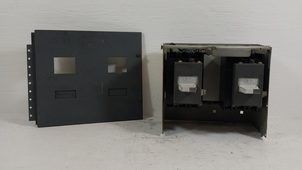 Westinghouse Type W 50/100 Amp 12" Dual Breaker Feeder MCC Bucket MCCB 50A/100A (BJ0602-2)