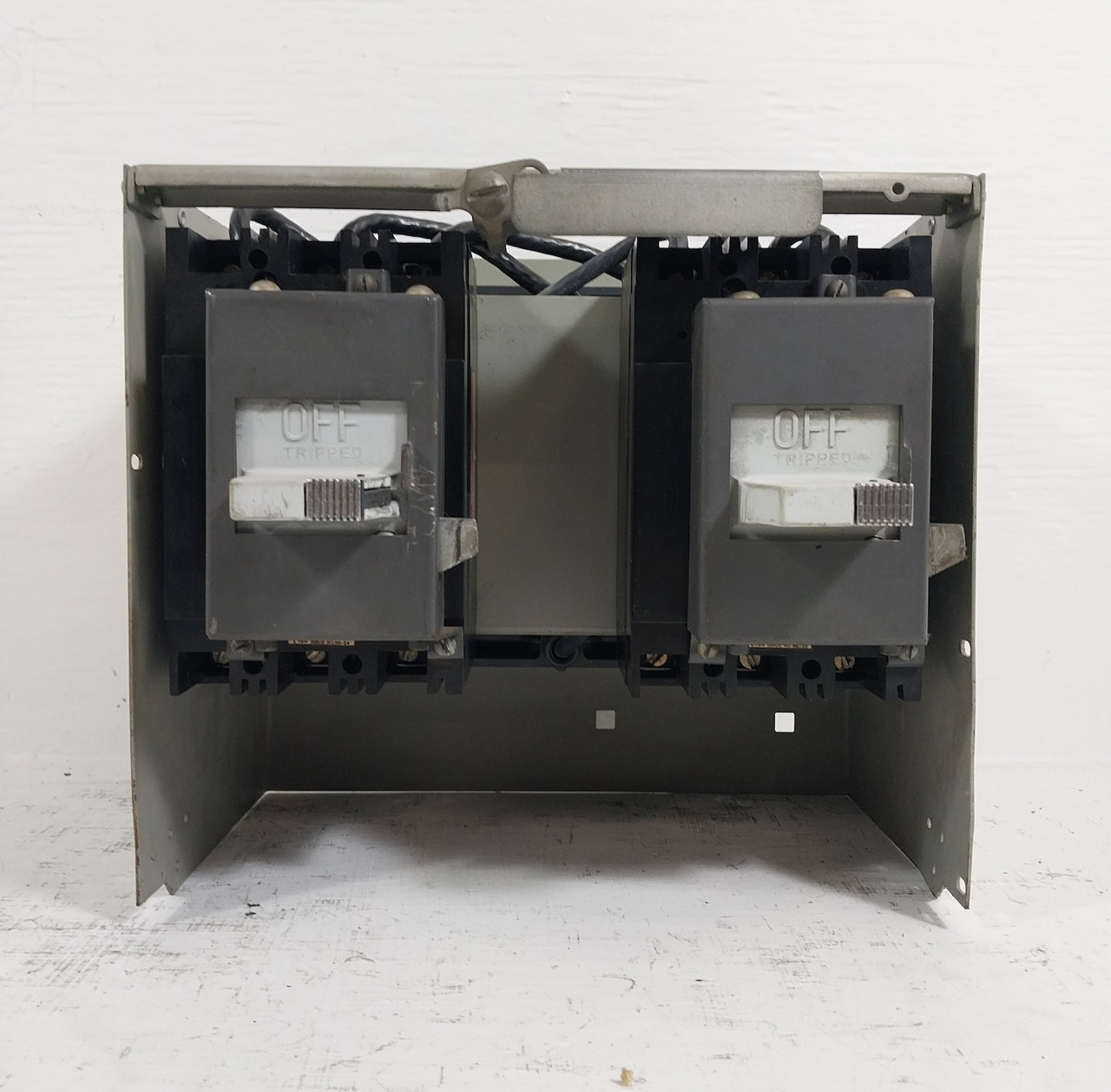 Westinghouse Type W 50/100 Amp 12" Dual Breaker Feeder MCC Bucket MCCB 50A/100A (BJ0602-2)