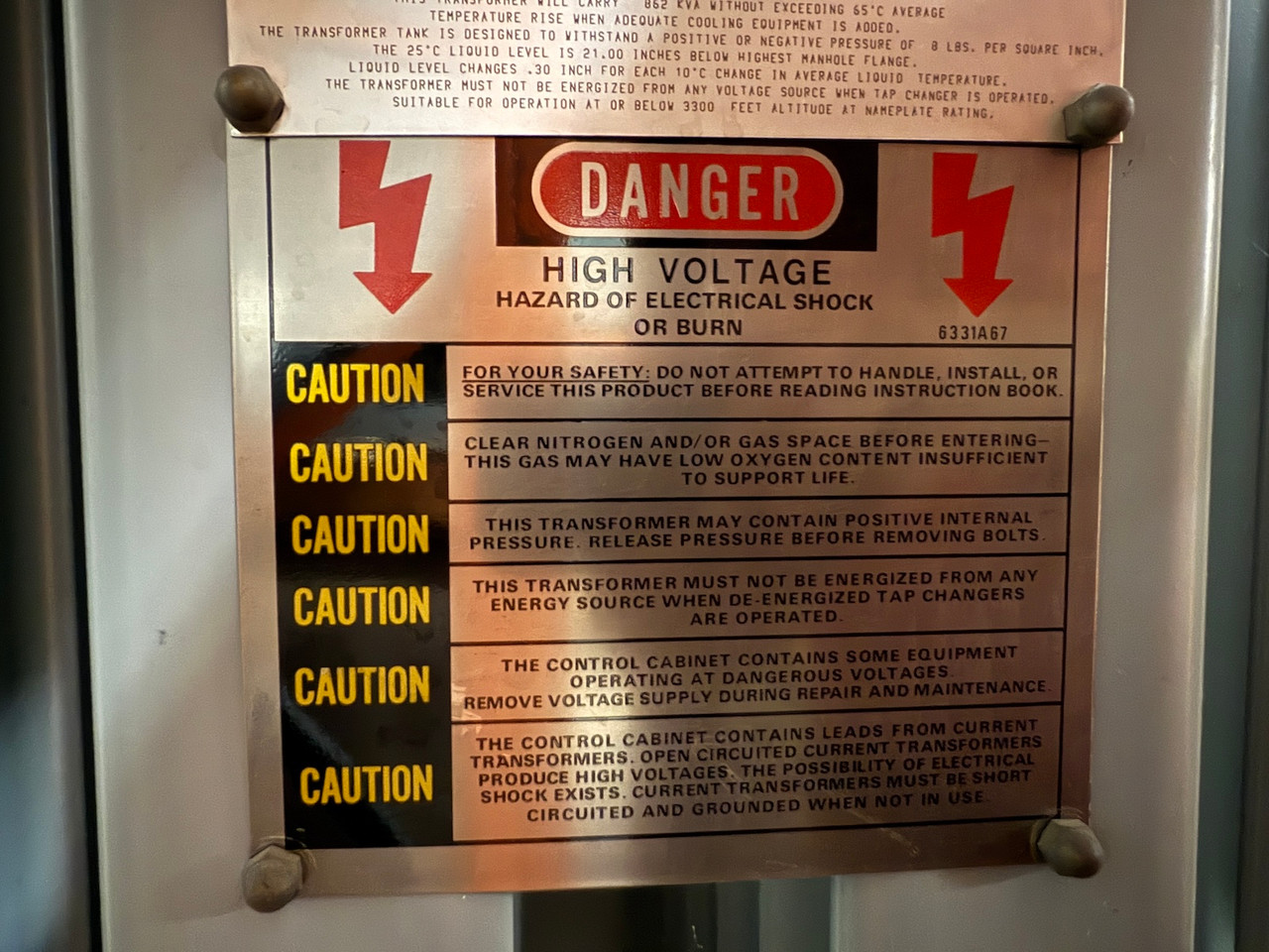 Westinghouse 750 kVA 13800 Delta - 600Y/346 3PH Transformer Oil Filled Pad Mount (DW5805-1)