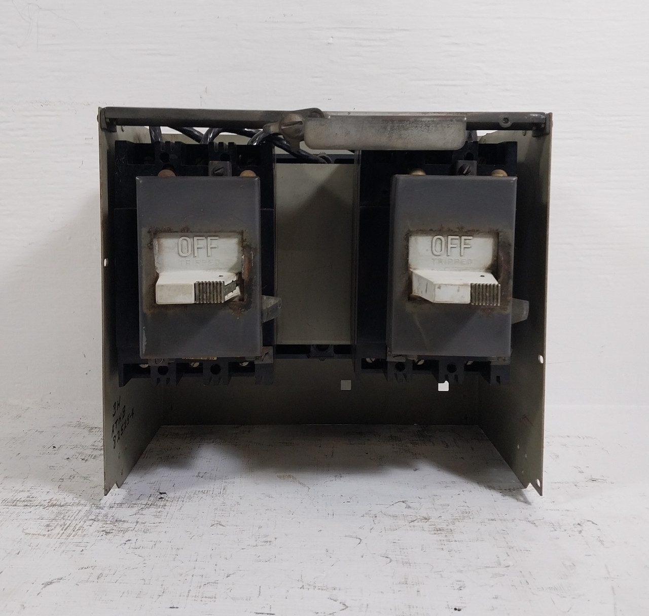 Westinghouse Type W 50A Dual Breaker 12" Feeder MCC Bucket 50 Amp FA (BJ0617-2)