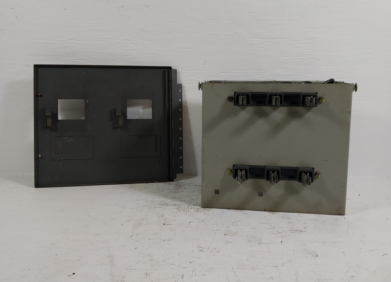 Westinghouse Type W 50A Dual Breaker 12" Feeder MCC Bucket 50 Amp FA (BJ0617-2)