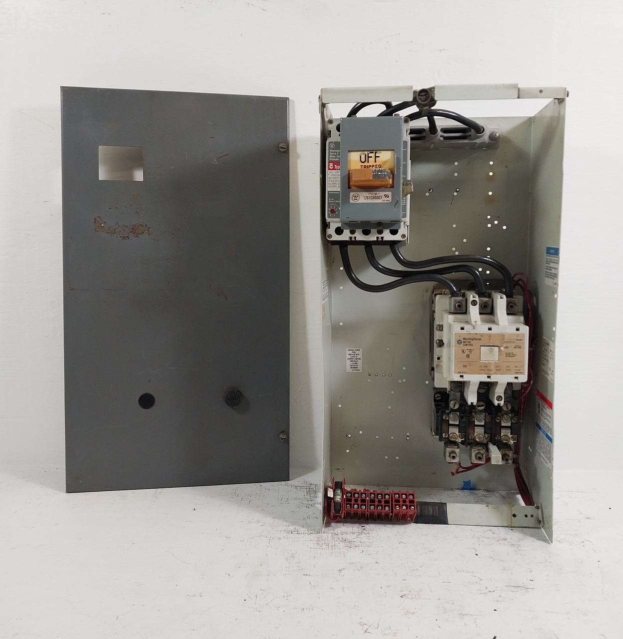 Image of Westinghouse Type W Size 4 Starter 150A Breaker MCC Bucket 24" 150 Amp A200M4CXD