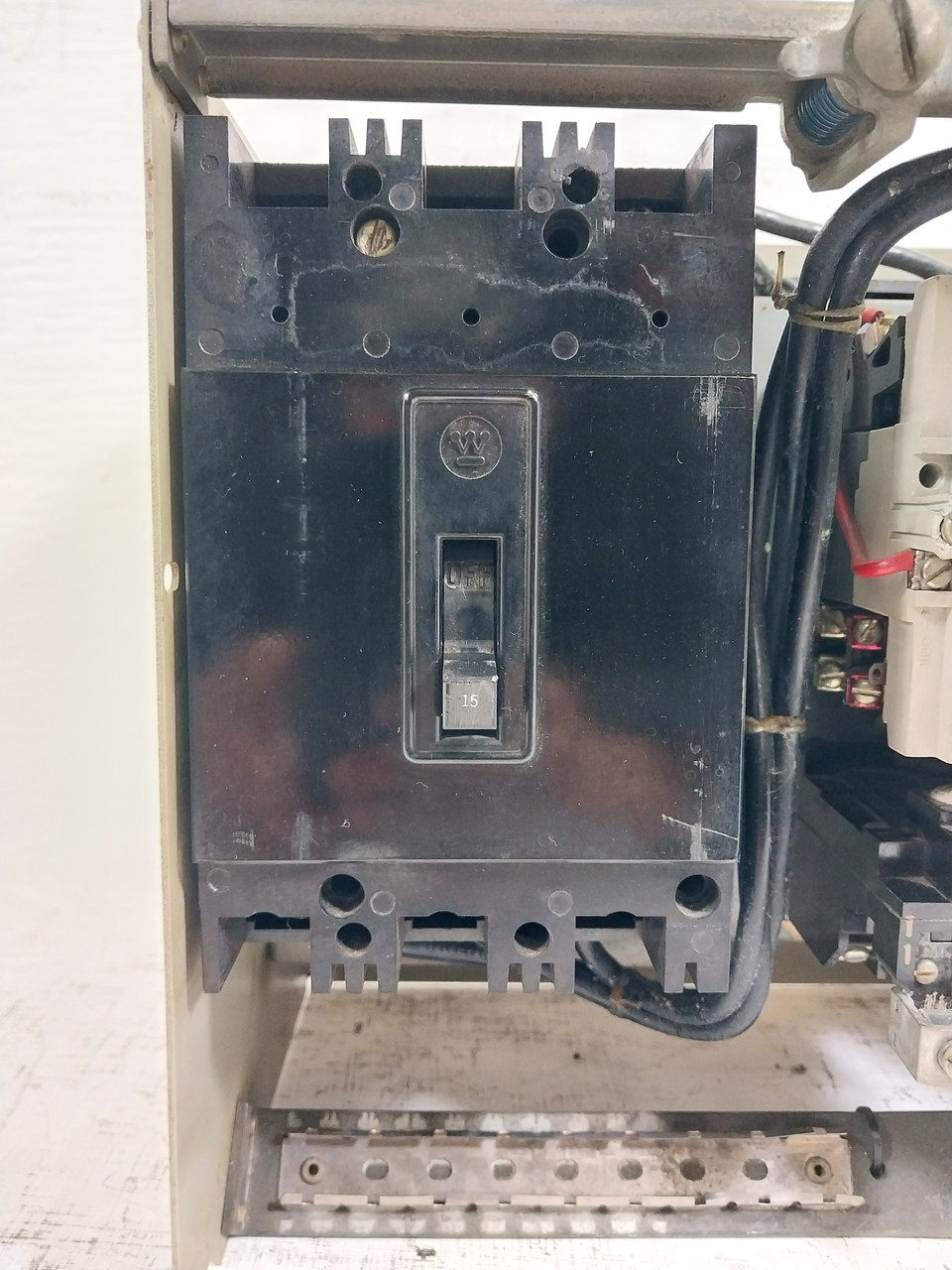 Westinghouse Type W Size 2 Starter 15A Breaker 12" MCC Bucket 15 Amp A200M2CAC (BJ0627-1)