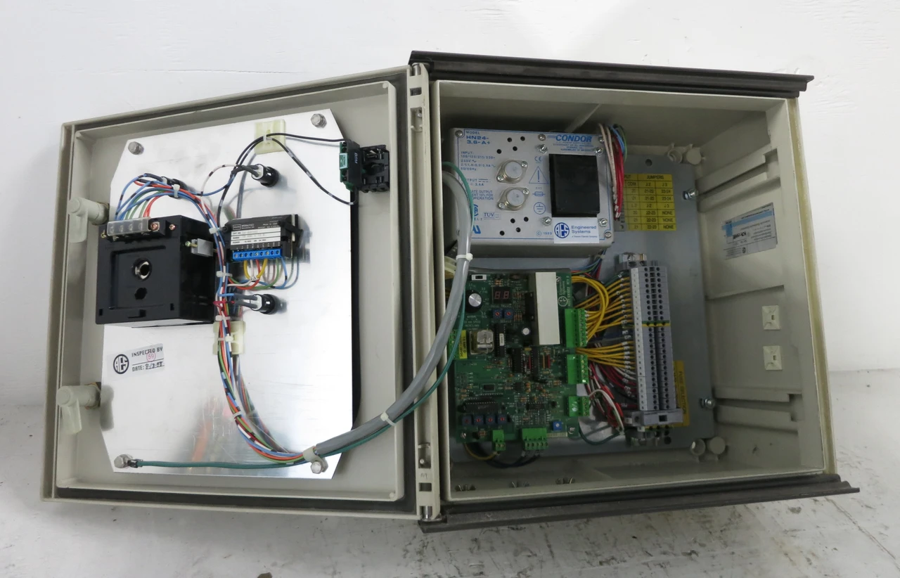 Kadant AES EMO III Control Panel EA1003 Shower Oscillator Drive EMO3 12 Encl (DW5817-1)