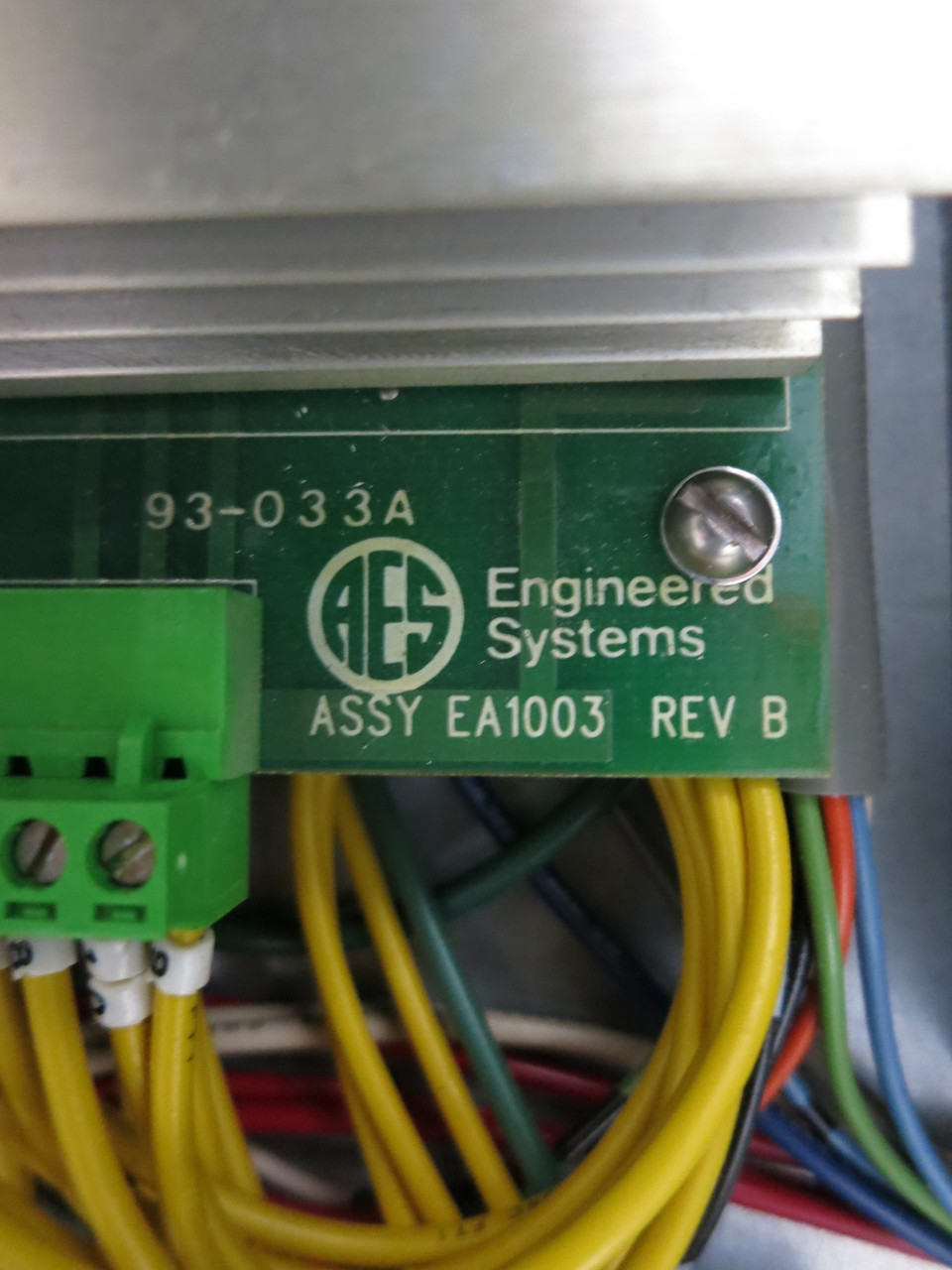 Kadant AES EMO III Control Panel EA1003 Shower Oscillator Drive EMO3 12 Encl (DW5817-1)