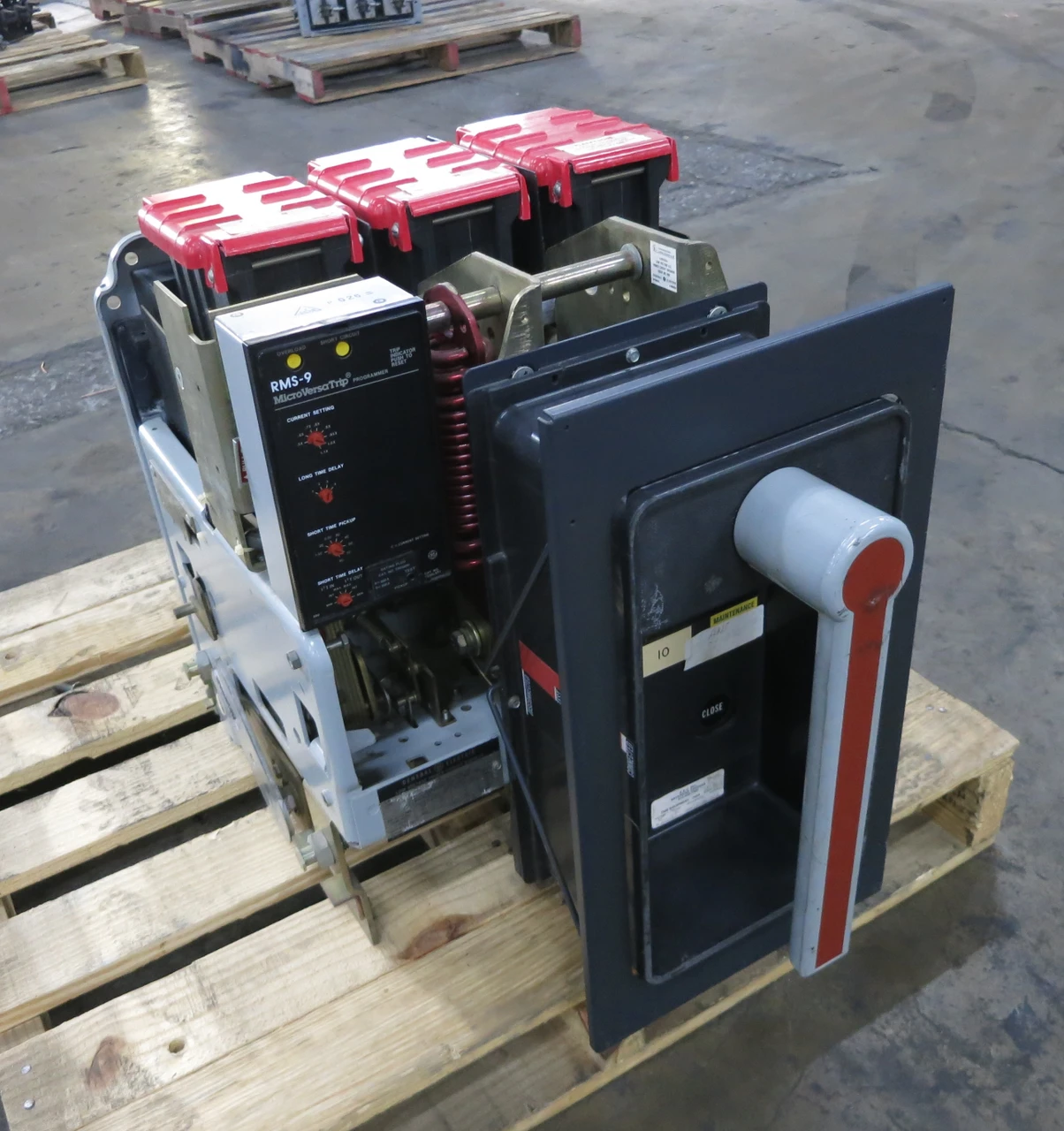 Image of GE AKR-7D-30H 800A Power Circuit Breaker LS RMS-9 Trip Unit TS20LST1 800 Amp MO