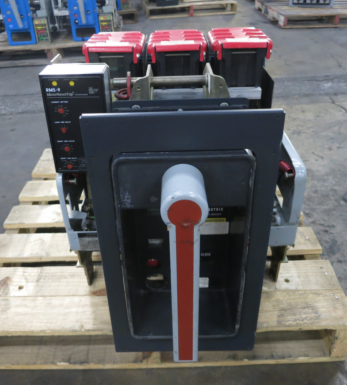 GE AKR-7D-30H 800A Power Circuit Breaker LS RMS-9 Trip Unit TS20LST1 800 Amp MO (DW5823-1)