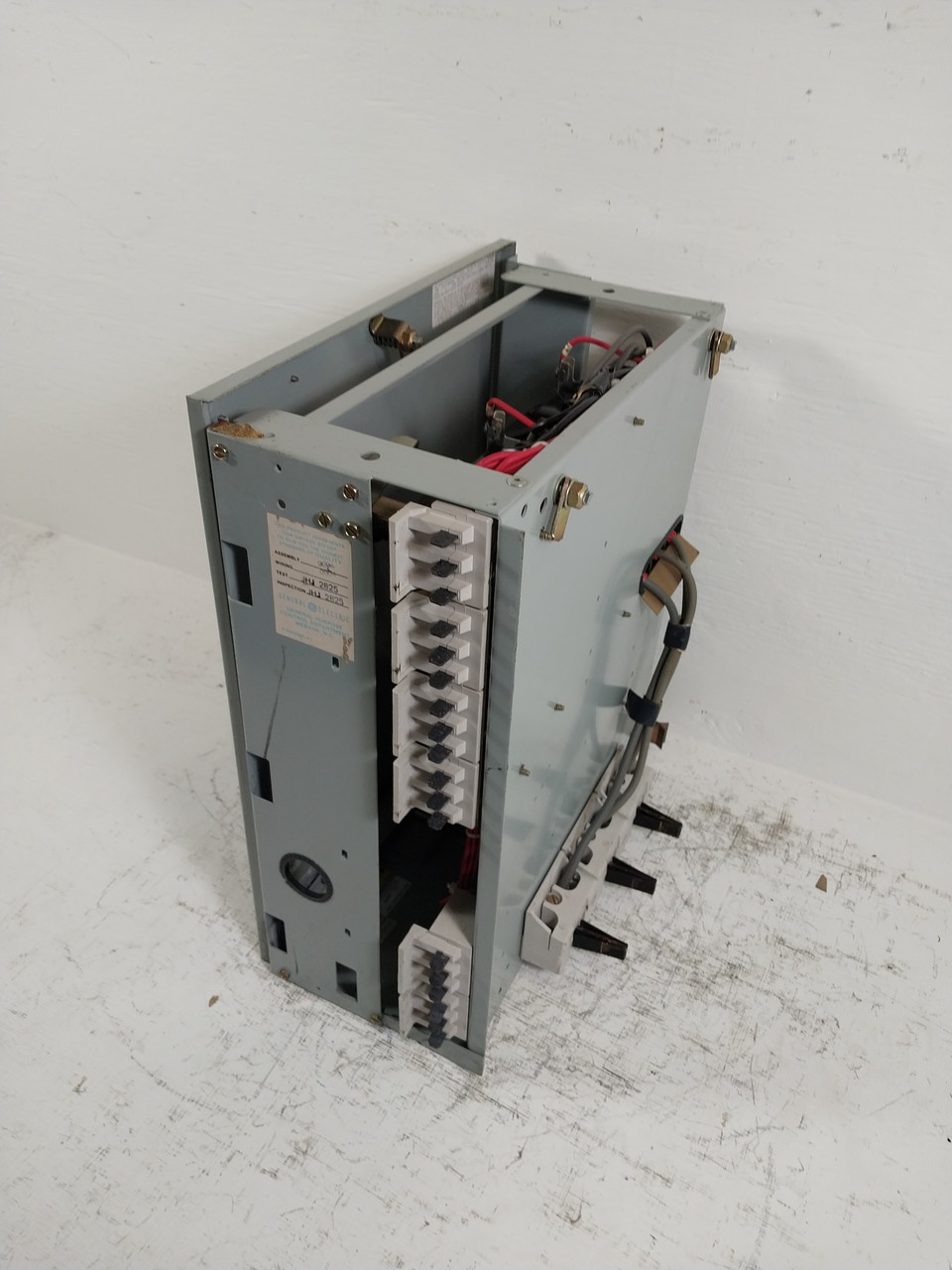 GE 8000 Size 1 Reversing Starter 3 Amp Breaker 18" MCC Bucket 3A CR309C0 (BJ0649-1)