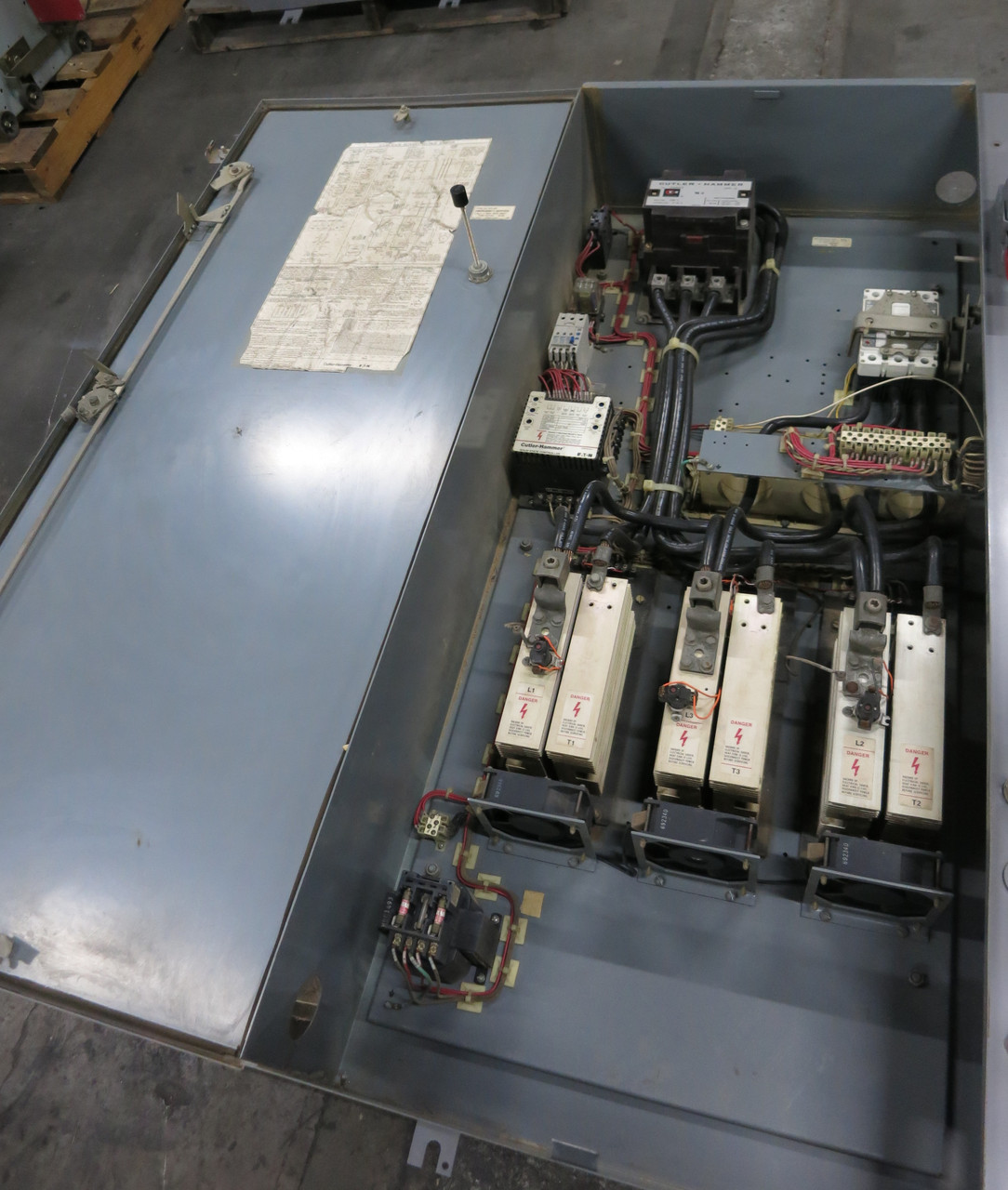 Image of Cutler Hammer 100 HP 600V Solid State Reduced Voltage Starter 99A C32KN30