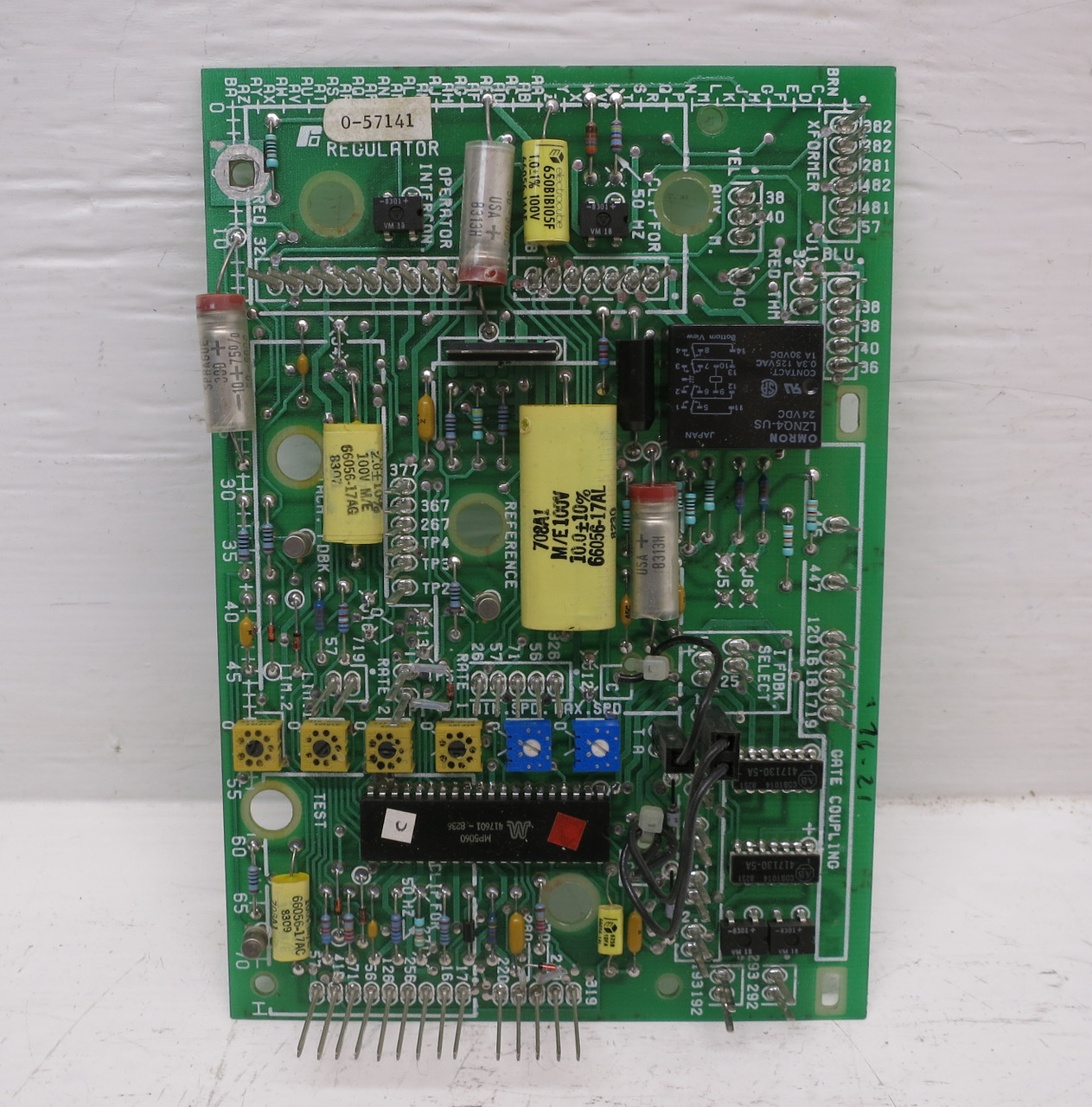 Reliance Electric 0-57141 Regulator Circuit Board Flexpak PLC 801420-71A RE (DW5898-1)
