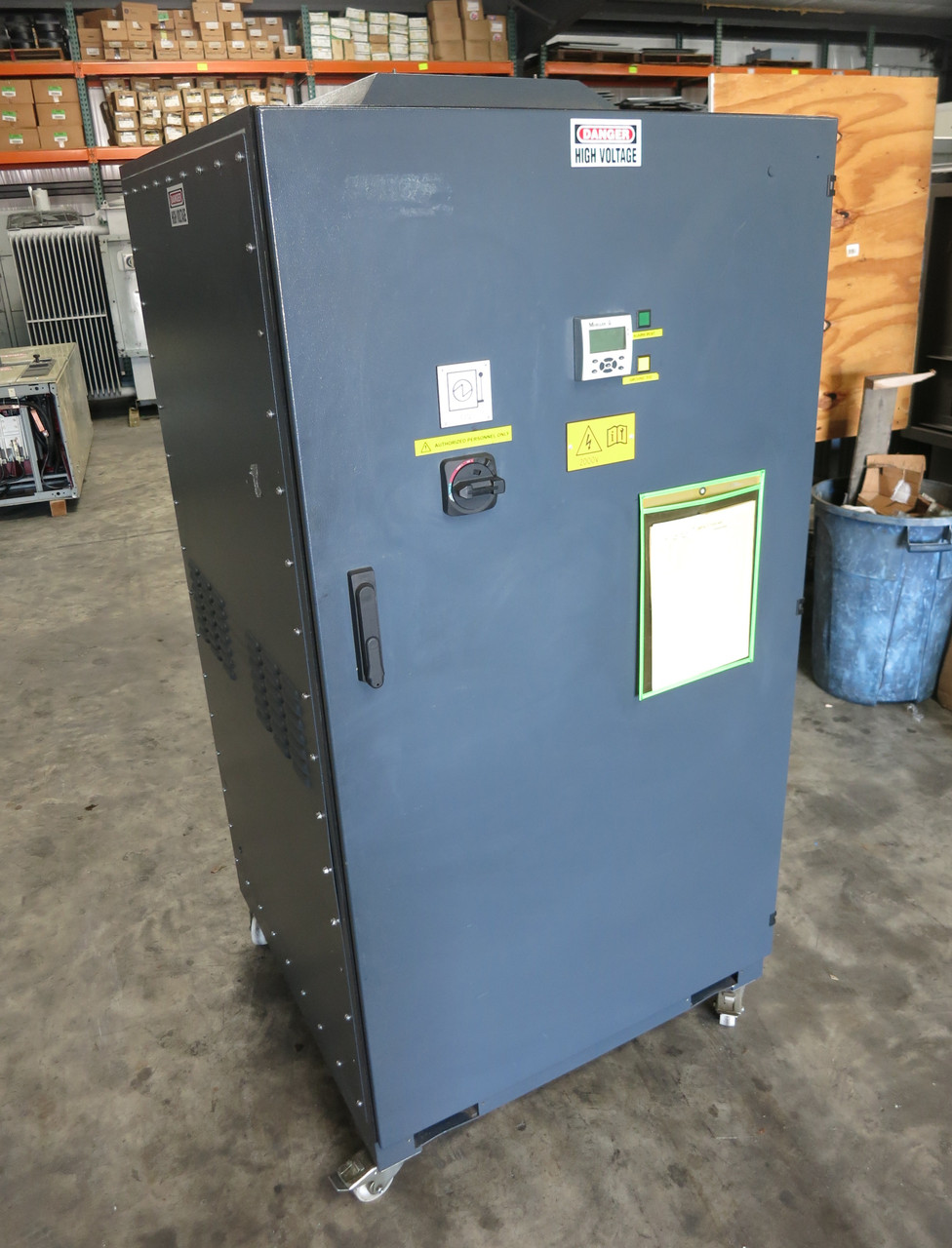 Image of Baldwin TJUV155 S116 Process Control Drive Cabinet CIMR-V7AZ45P5 UV PLC 100-D110