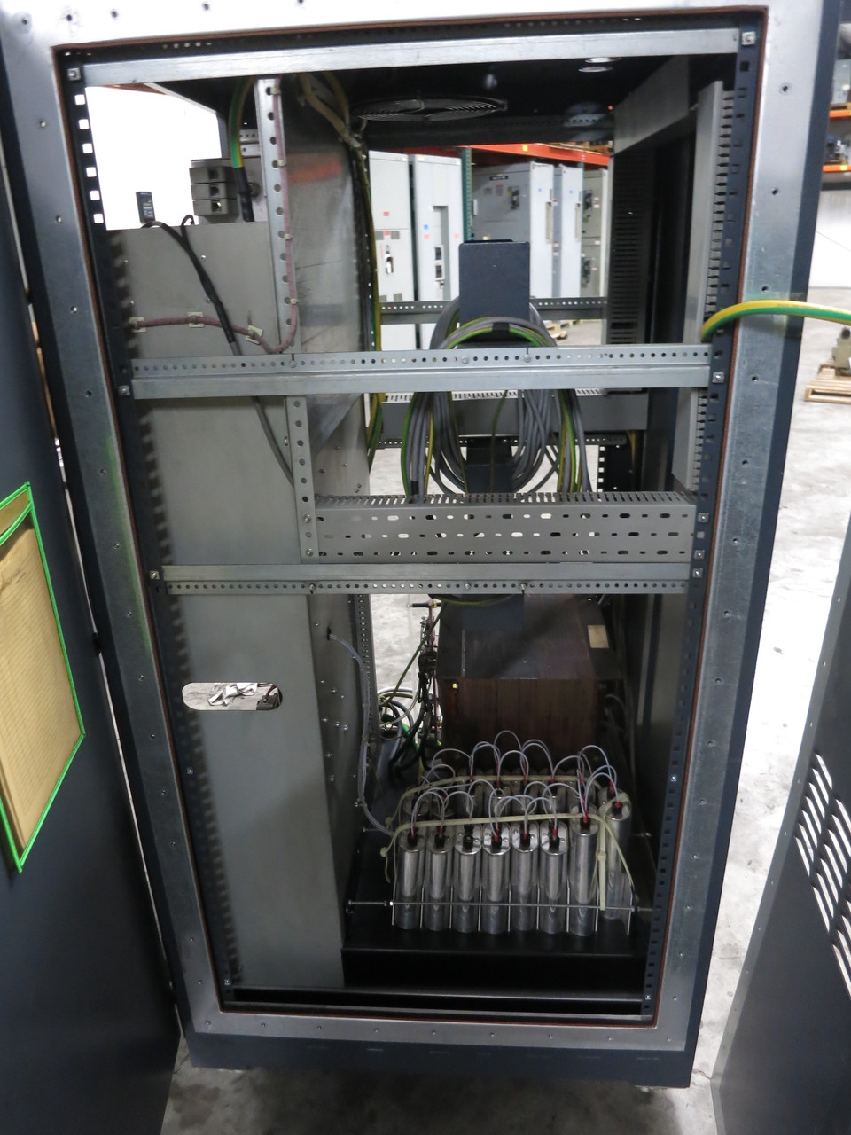 Baldwin TJUV155 S116 Process Control Drive Cabinet CIMR-V7AZ45P5 UV PLC 100-D110 (DW5921-1)