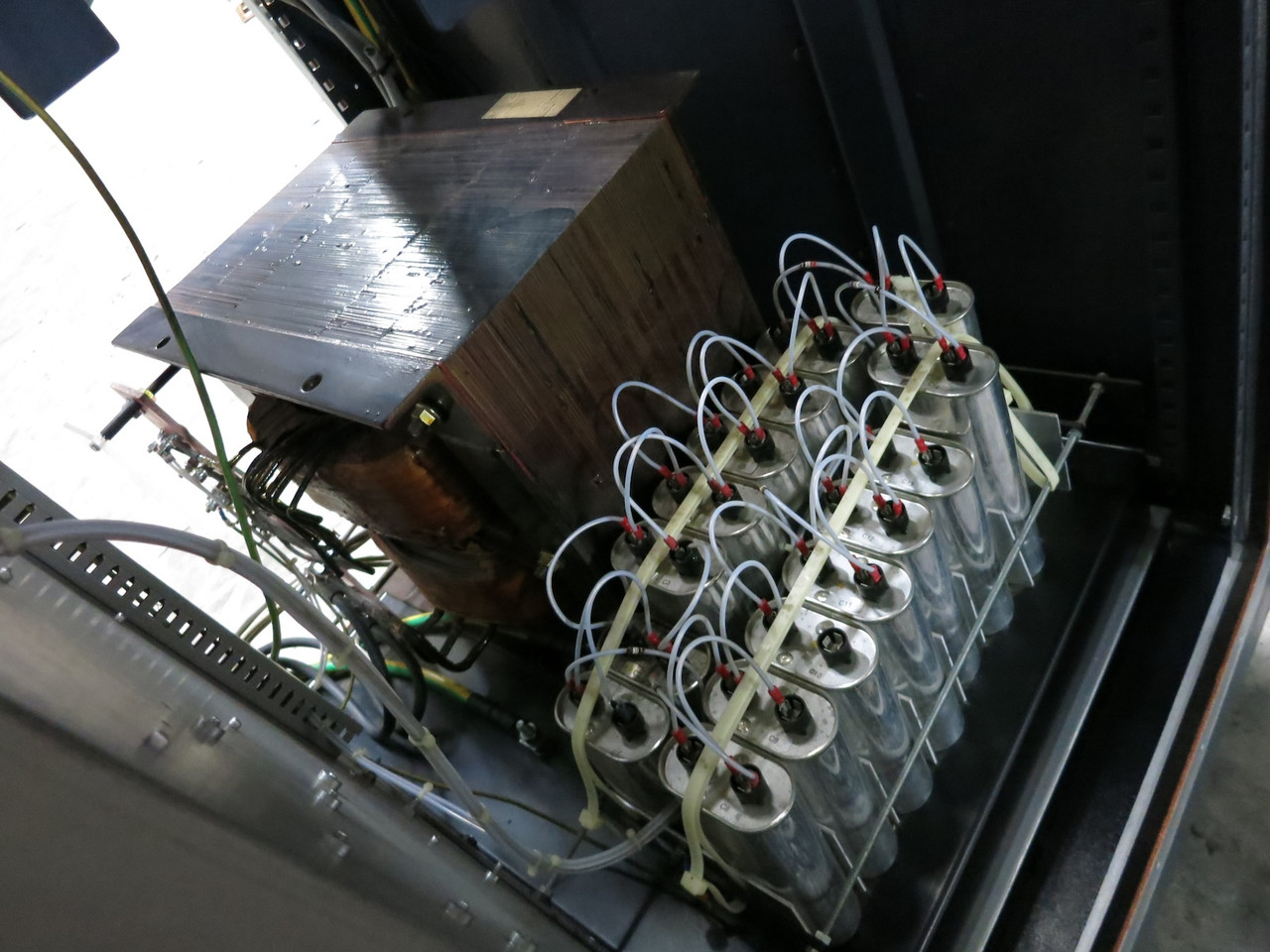 Baldwin TJUV155 S116 Process Control Drive Cabinet CIMR-V7AZ45P5 UV PLC 100-D110 (DW5921-1)