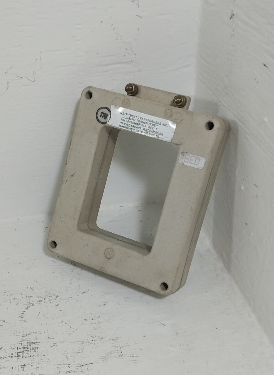 Image of Instrument Transformers 560-402 Current Transformer Ratio 4000:5A CT Rev.5