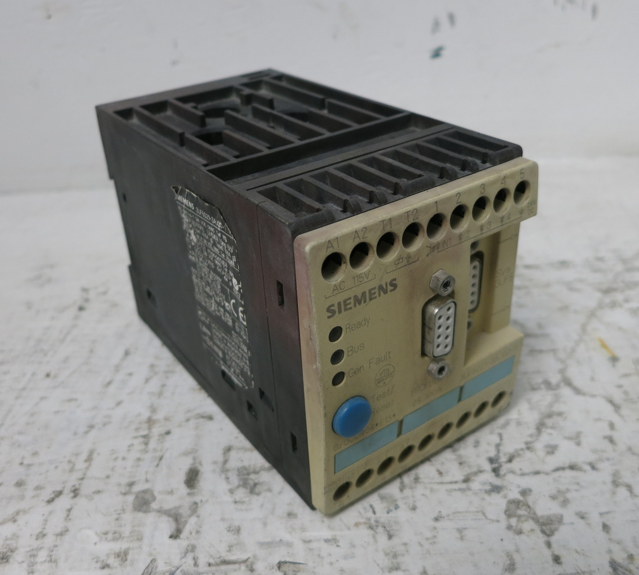 Image of Siemens 3UF5021-3AJ00-1 DP Basic Unit PLC Module SIMOCODE Profibus Interface
