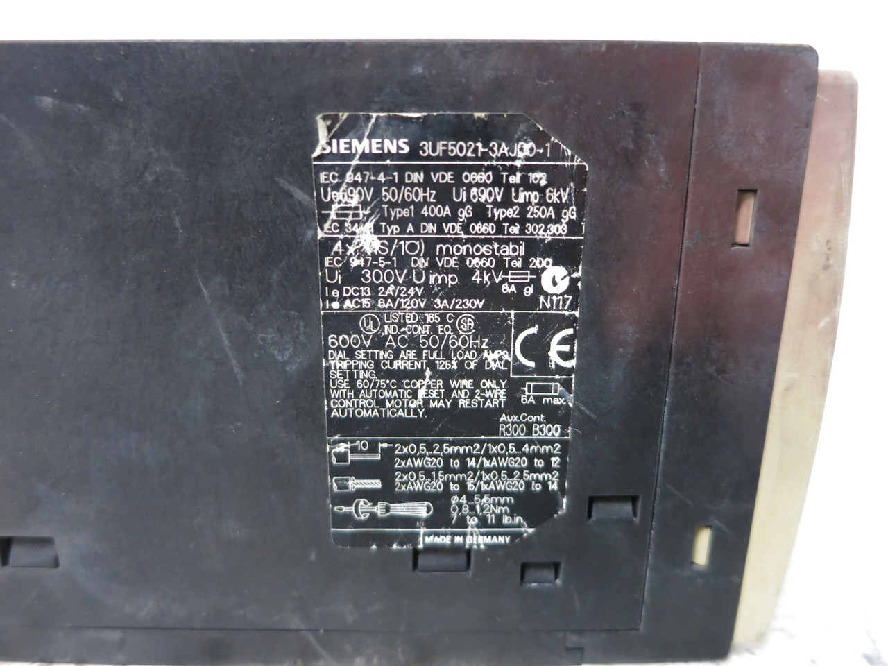 Siemens 3UF5021-3AJ00-1 DP Basic Unit PLC Module SIMOCODE Profibus Interface (DW5983-21)