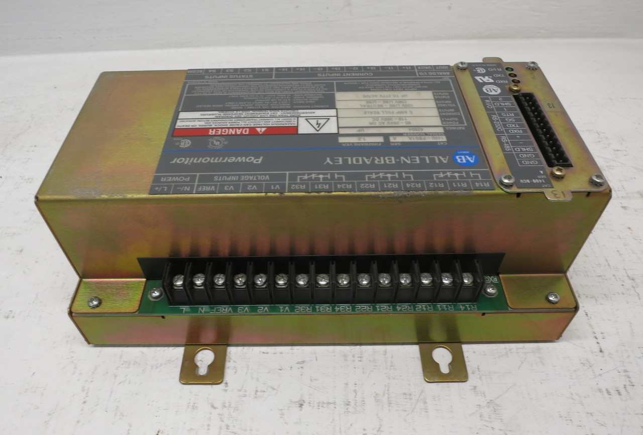 Allen Bradley 1400-PB51A Powermonitor Block Module 1.2 Power Monitor 120/208V (EBI0214-30)