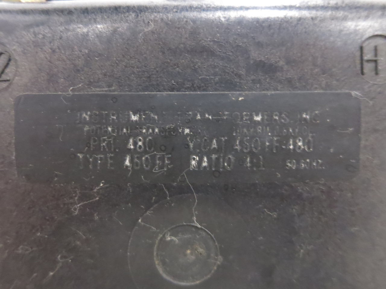 Instrument Transformer 450FF-480 Ratio 4:1 Potential 480V CT PT 450FF480 IT (DW6010-10)