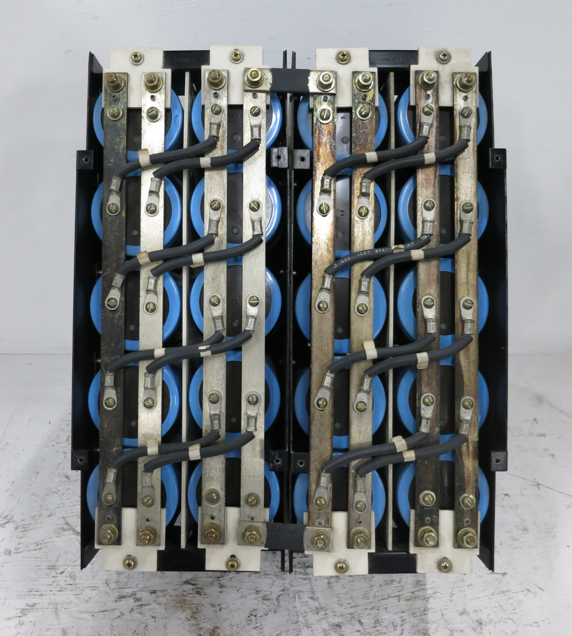Reliance 611804-A 20x Capacitor Bank Module Assembly 600442-14A 3000mfd 450vdc (DW6017-1)