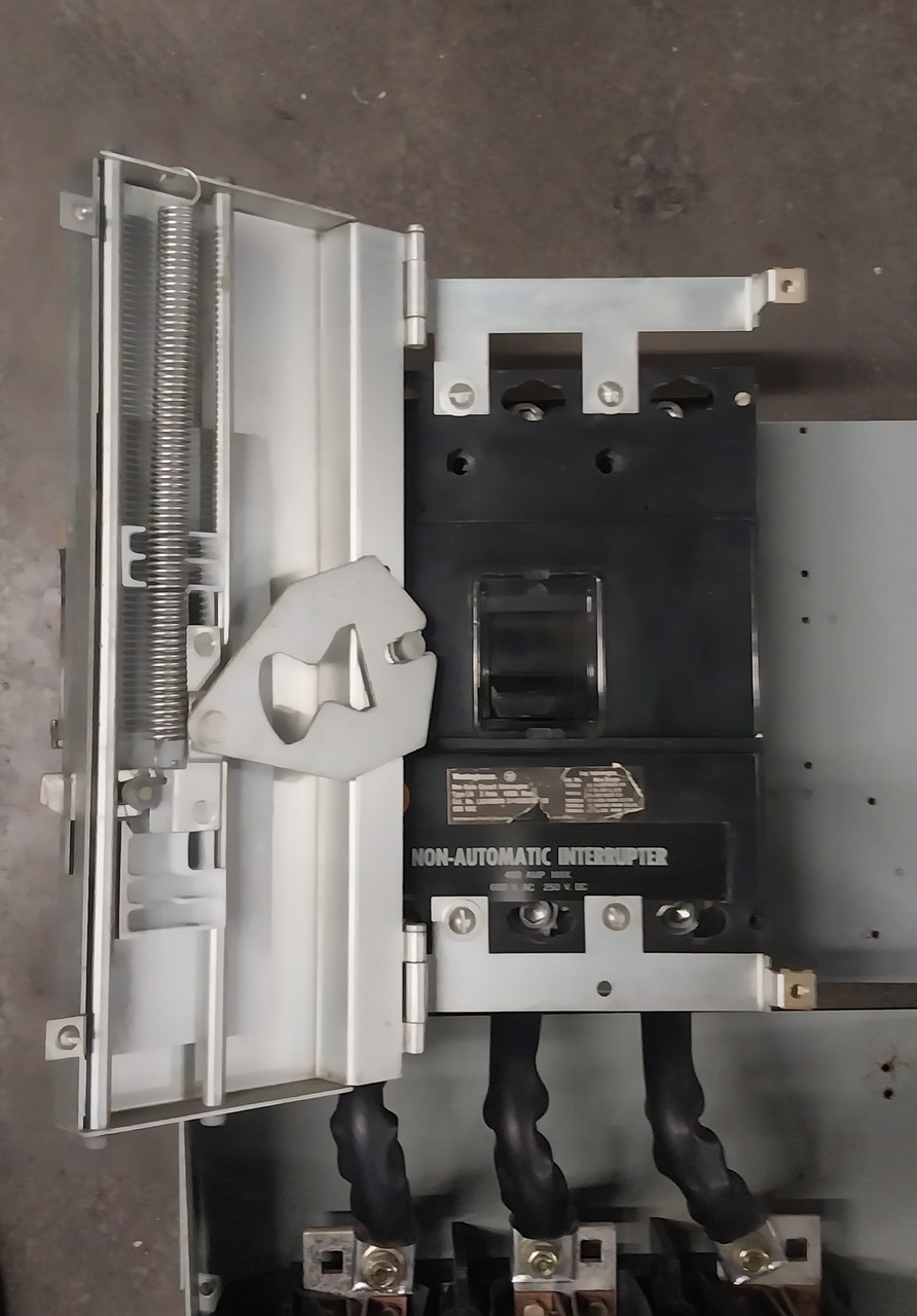 Westinghouse Type W Size 5 Starter 400A Non-Automatic Interrupter 72" MCC Bucket (BJ0742-1)