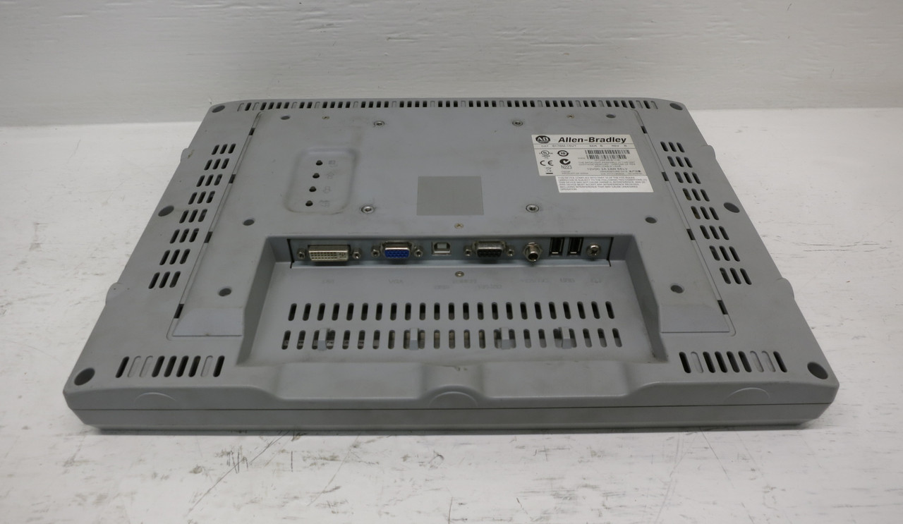 Allen Bradley 6176M-15VT Ser B 15" Touch Screen Monitor 1550M 6176M15VT Vesa (DW6025-1)