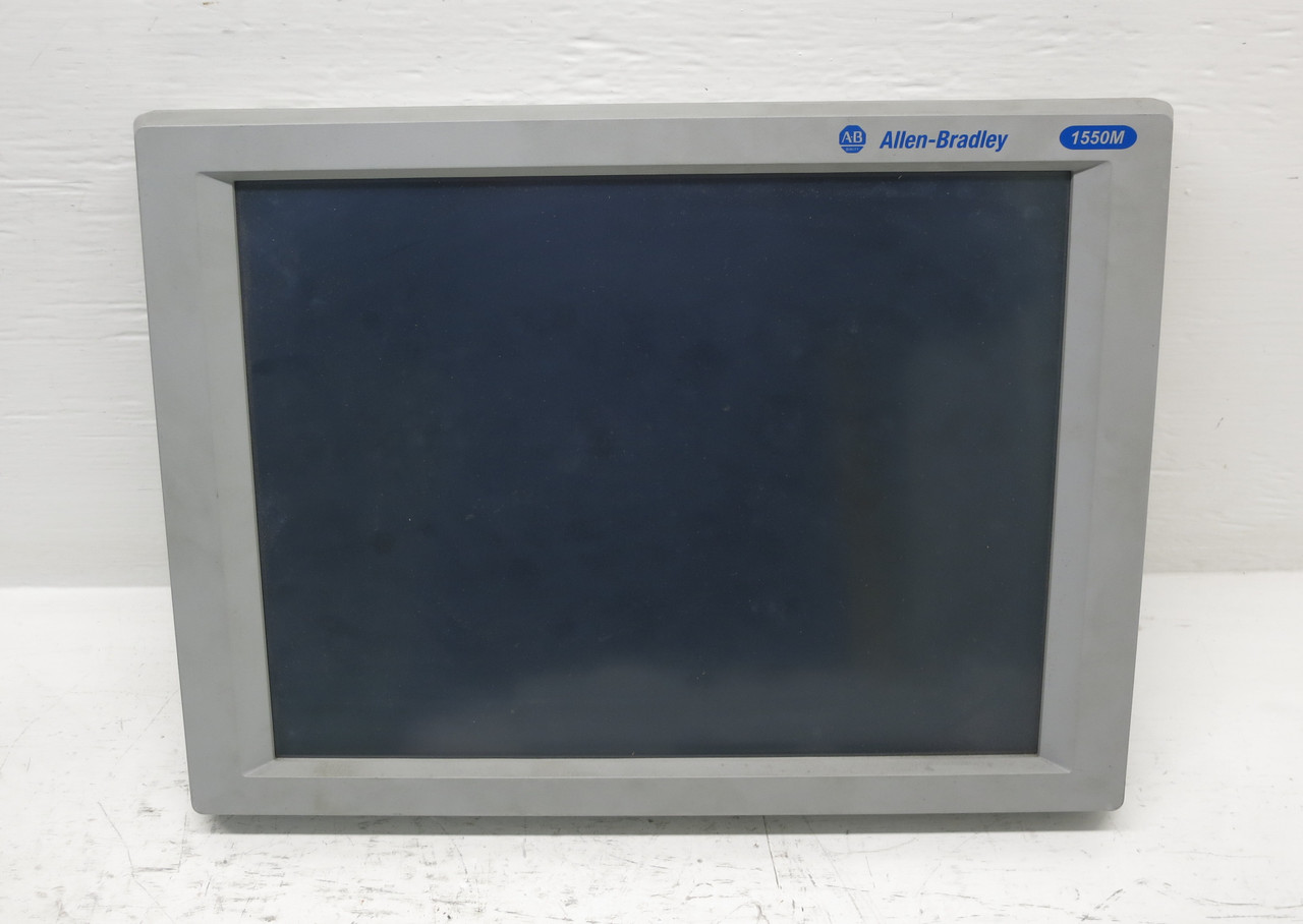 Allen Bradley 6176M-15VT Ser C 15" Touch Screen Monitor 1550M 6176M15VT Vesa (DW6024-1)