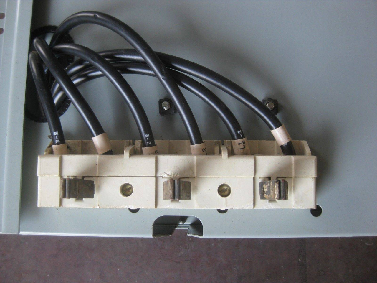 General Electric GE 7700 Plus Size 4 Starter Fusible 42" MCCB MCC Bucket w/ Door (EBI1716-6)