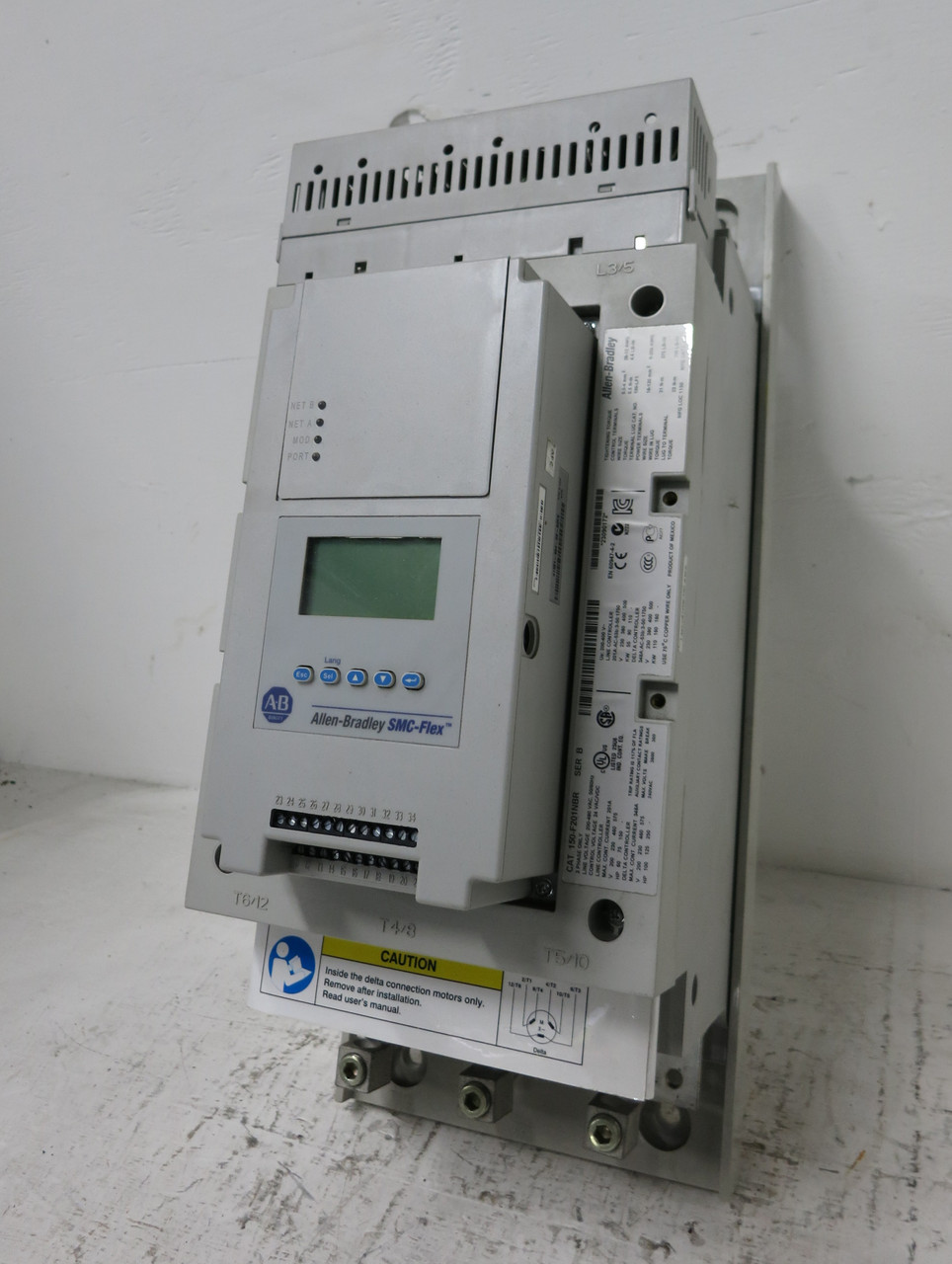 NEW Allen Bradley 150-F201NBR 150/250 HP @ 480V SMC-Flex Soft Starter 150F201NBR (DW6032-1)