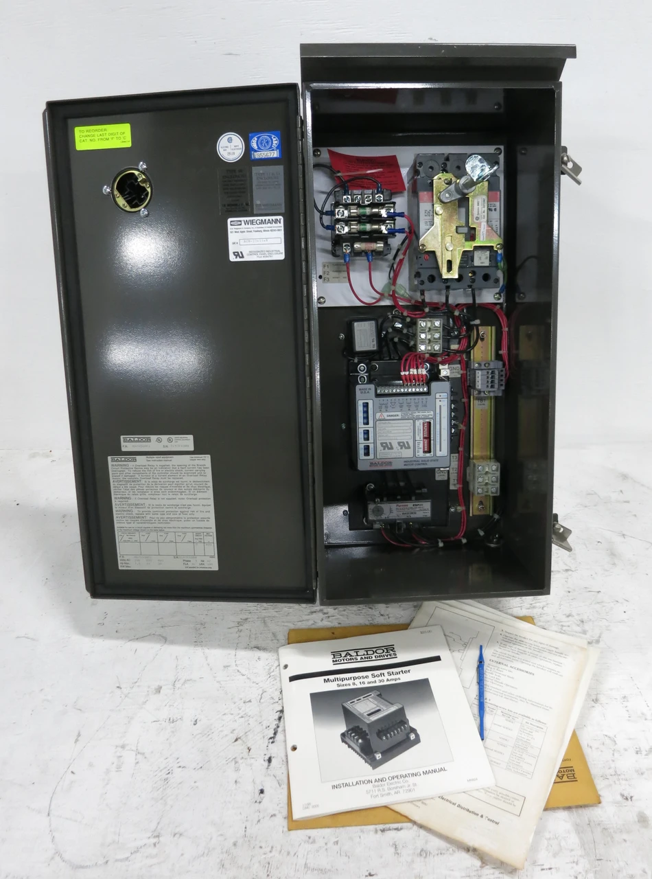 NEW Baldor MA7030AF1 Solid State Motor Starter Control 40A Breaker MA7030X 3R (DW6053-1)