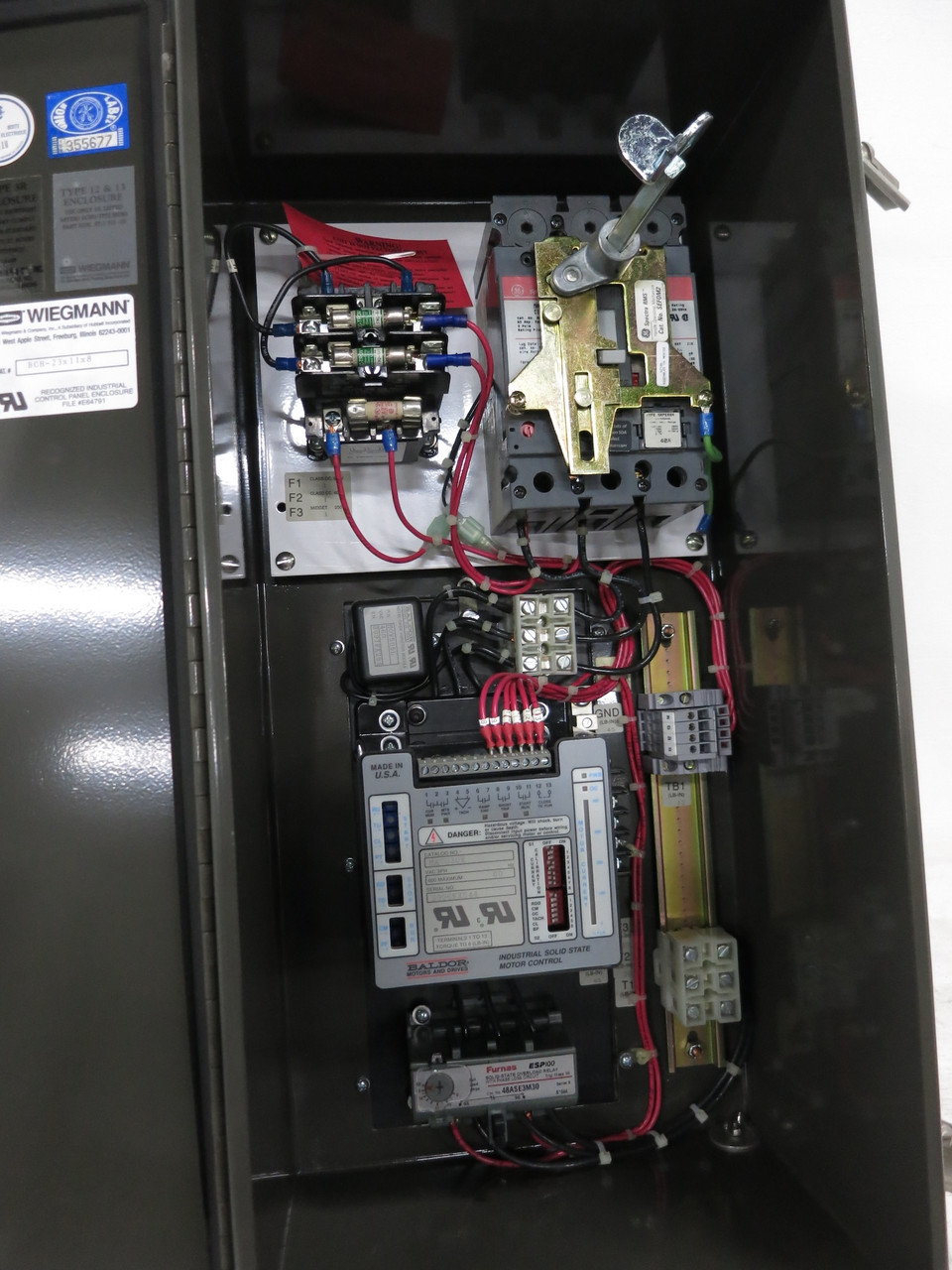 NEW Baldor MA7030AF1 Solid State Motor Starter Control 40A Breaker MA7030X 3R (DW6053-1)