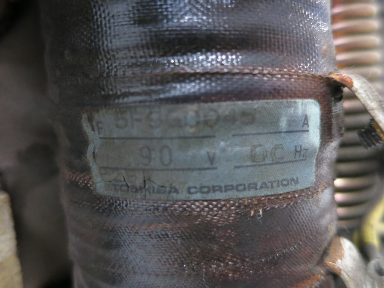 Toshiba CV212-JATU 600A 1500V 3PH Vacuum Contactor 90VDC Coil 600 Amp (DW6073-2)