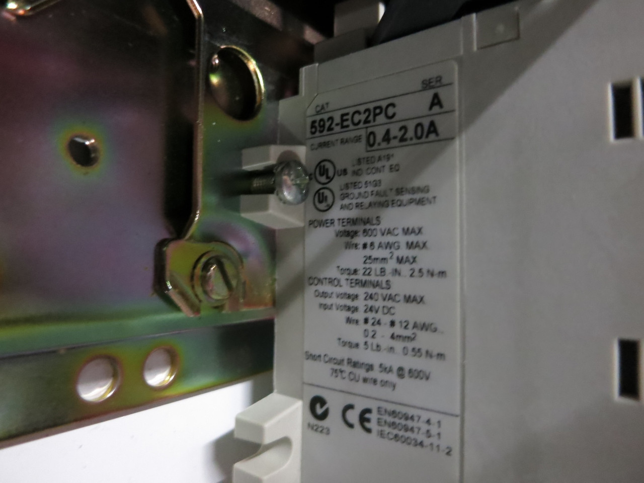 NEW Allen Bradley Size 1 Rev Starter 30A Fusible Combo Box 1000GM E3 Plus 30 Amp (DW6078-4)