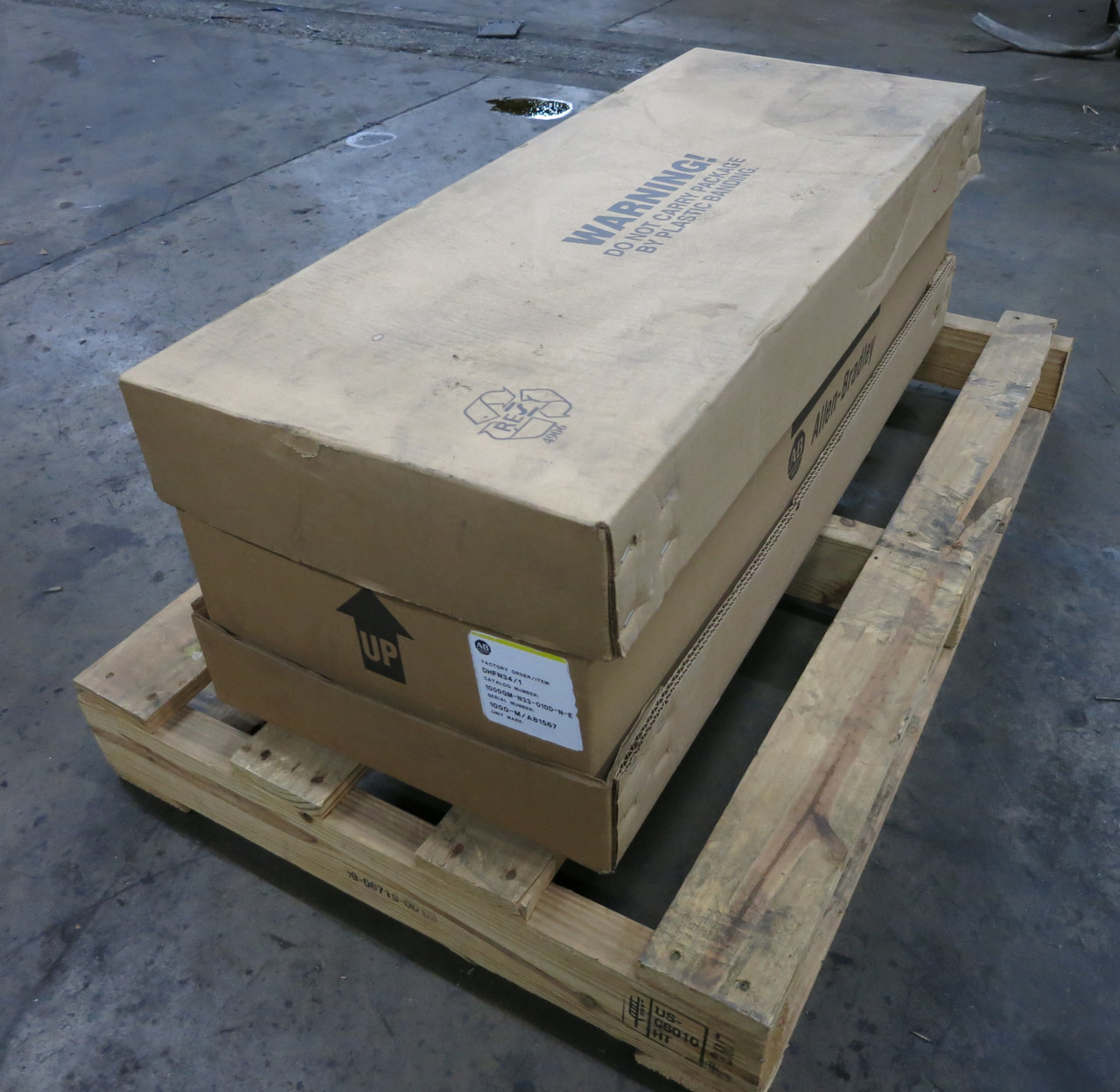 NEW Allen Bradley Size 1 Starter 30A Fusible Combo Box 1000GM E3 30 Amp 3R NIB (DW6077-7)