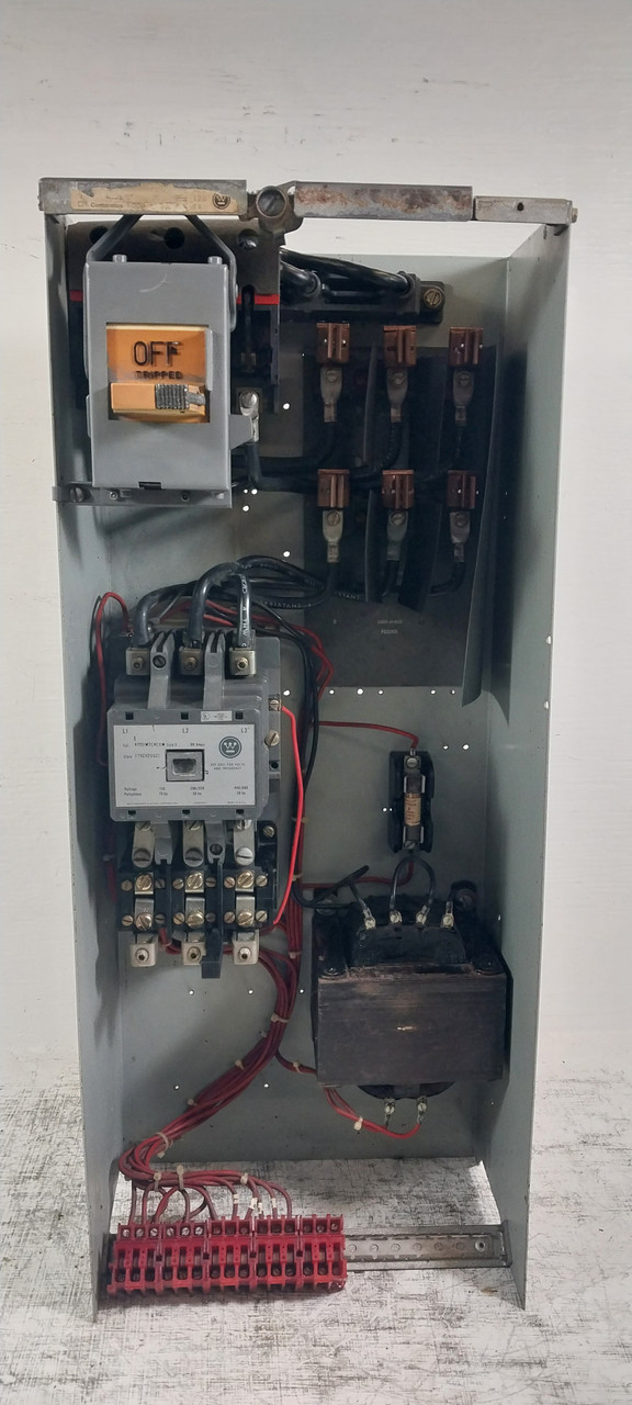 Westinghouse Type W Size 3 Starter 100 Amp Fusible 30" MCC Bucket 100A A200 (BJ0774-1)