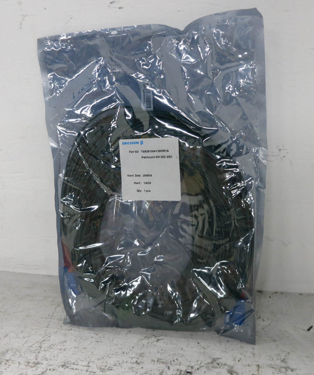 Image of NEW Ericsson TSR3913041/35MR1A Patch Cord SM 2SC-2SC 35m Fiber Optic Cable