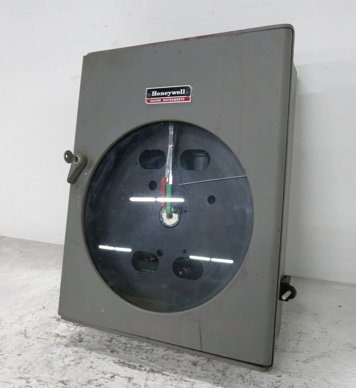 Image of Honeywell 702X36-C54-II-III-74 Digital Circular Chart Recorder 120V Brown