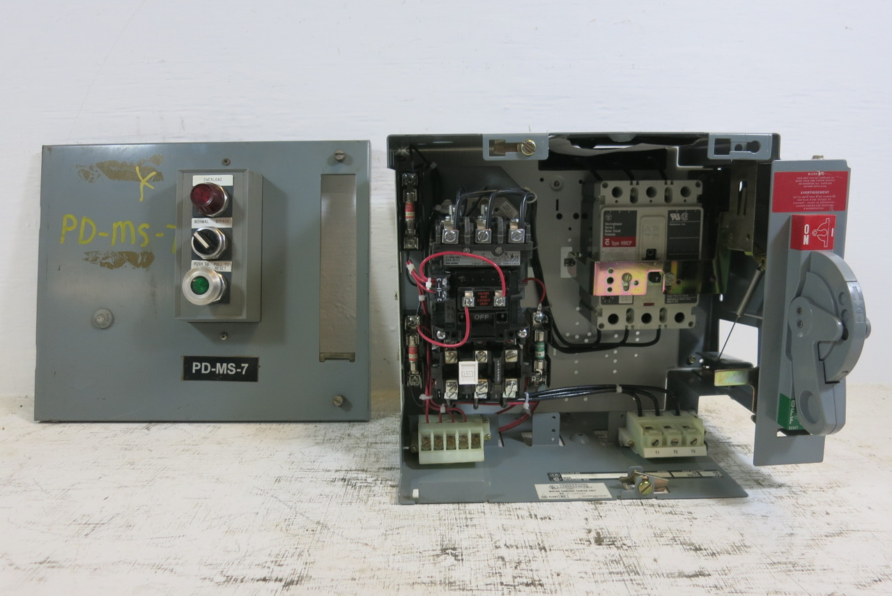 Allen Bradley 2100 Centerline 12" Size 1 Starter 7 Amp Breaker MCC Bucket (BJ0783-3)