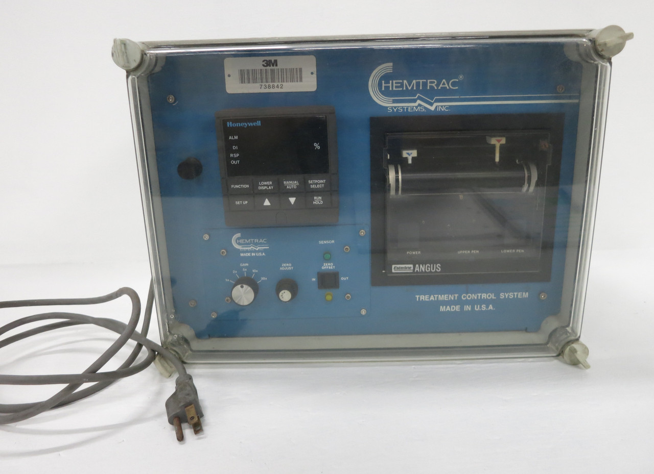 Chemtrac Treatment Control System Honeywell UDC3000 Esterline Angus MS402D (DW6145-1)