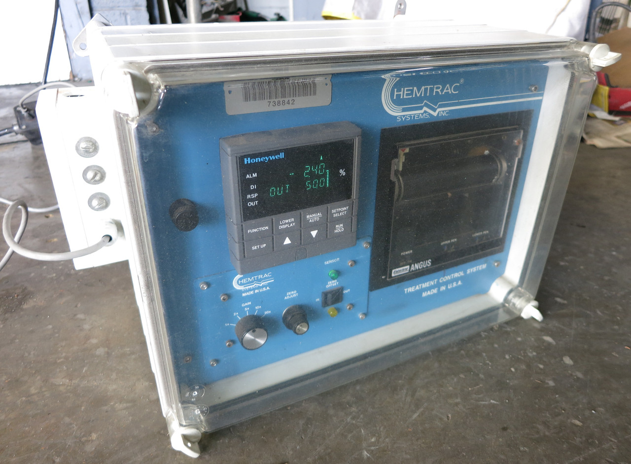 Chemtrac Treatment Control System Honeywell UDC3000 Esterline Angus ...