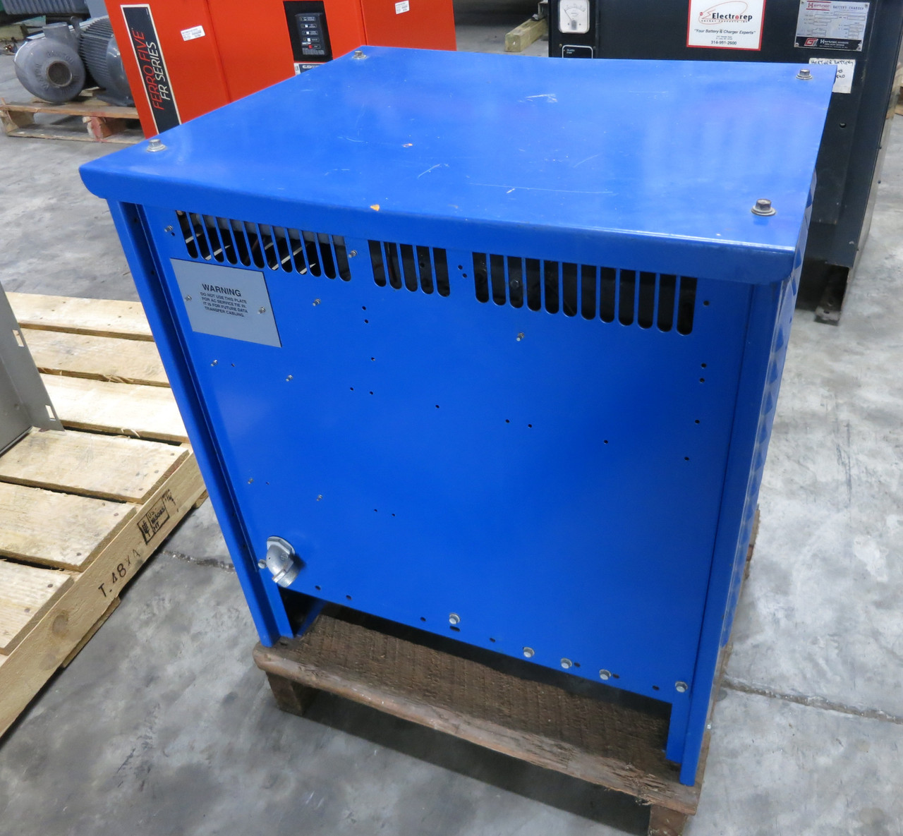 Hi-Tech 3PF12B-600EMES Battery Charger 208/240/480V - 24VDC Select 80 Precision (DW6163-1)