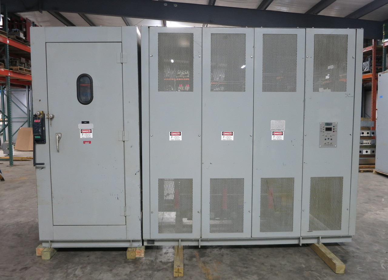 GE 2660/2000 kVA 13800 to 480Y/277 V Transformer + 600A 15kV Switch Versa-Rupter (DW6183-1)