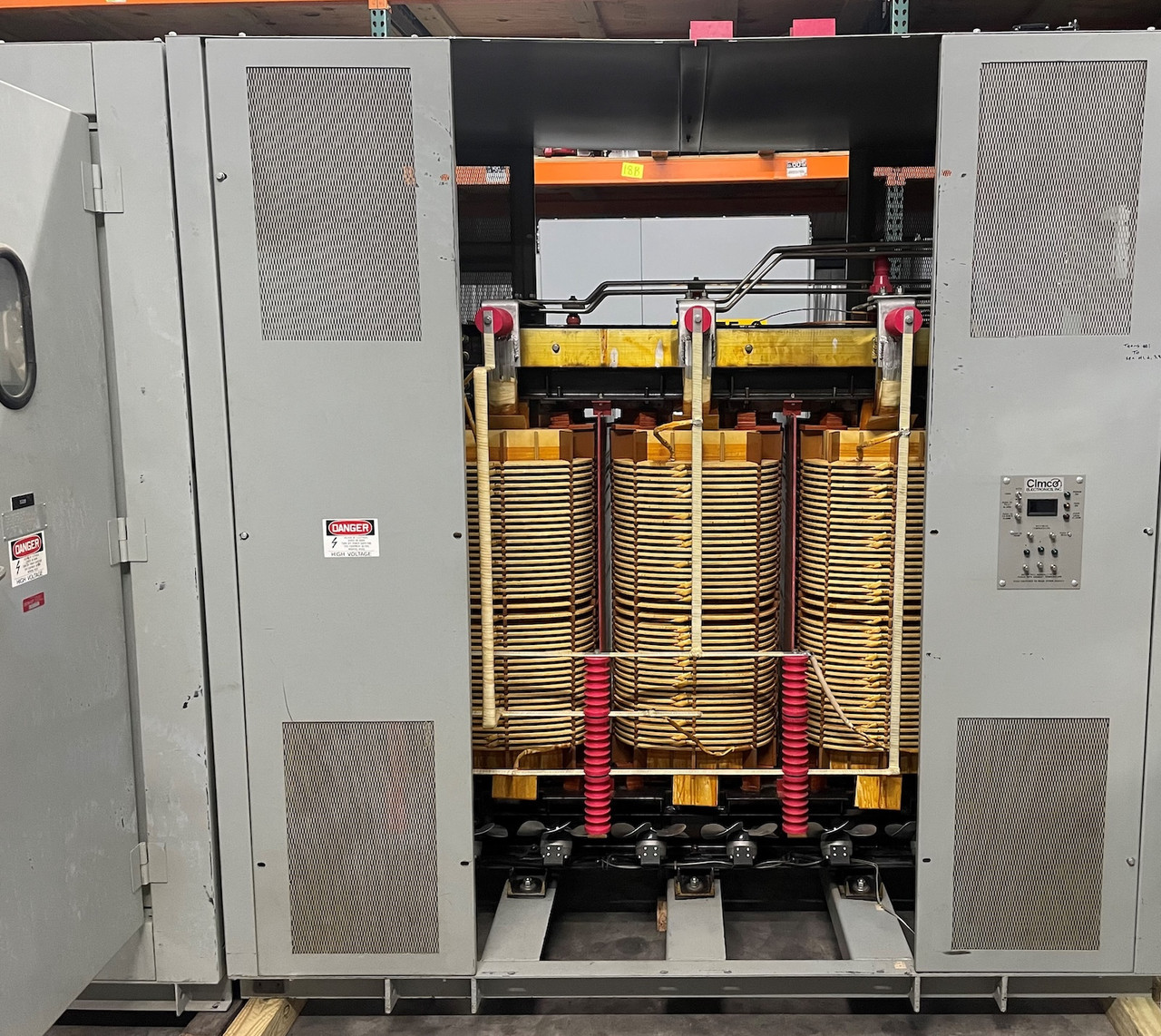 GE 2660/2000 kVA 13800 to 480Y/277 V Transformer + 600A 15kV Switch Versa-Rupter (DW6183-1)