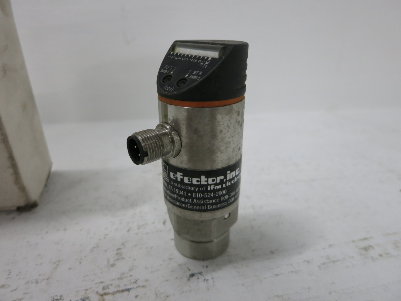 NEW ifm PB5024 efector 500 Pressure Sensor PB-010-RBR14-HFPKG/US Stainless (DW6189-5)