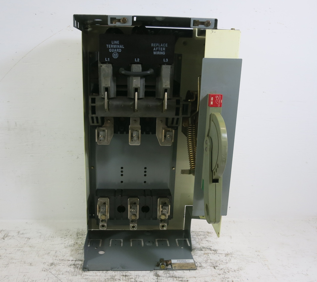 Allen Bradley 2100 Centerline 200A Fusible 26" MCC Feeder Bucket 200 Amp (BJ0798-1)