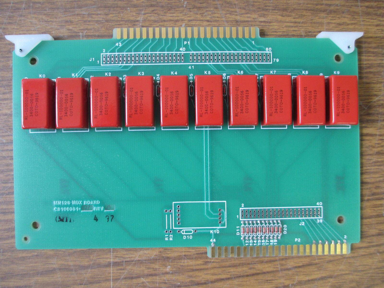 Tracor Westronics CB-100331-01 MM120 Mux Board CB10033101 MM 120 Rev. B (EBI4851-24)