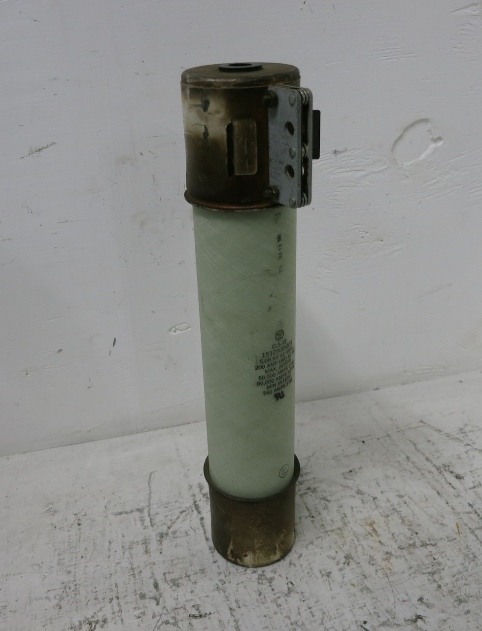 Westinghouse 151D933G01 9R Amp 5.08 kV Current Limiting Fuse CLS-12 200A (DW6226-6)