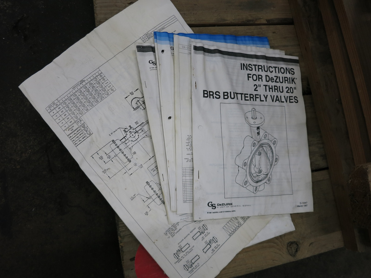 NEW GS DeZurik 9383262 BRS 14" Butterfly Valve 145 Actuator EPDM CV 3150 14in (DW6230-1)