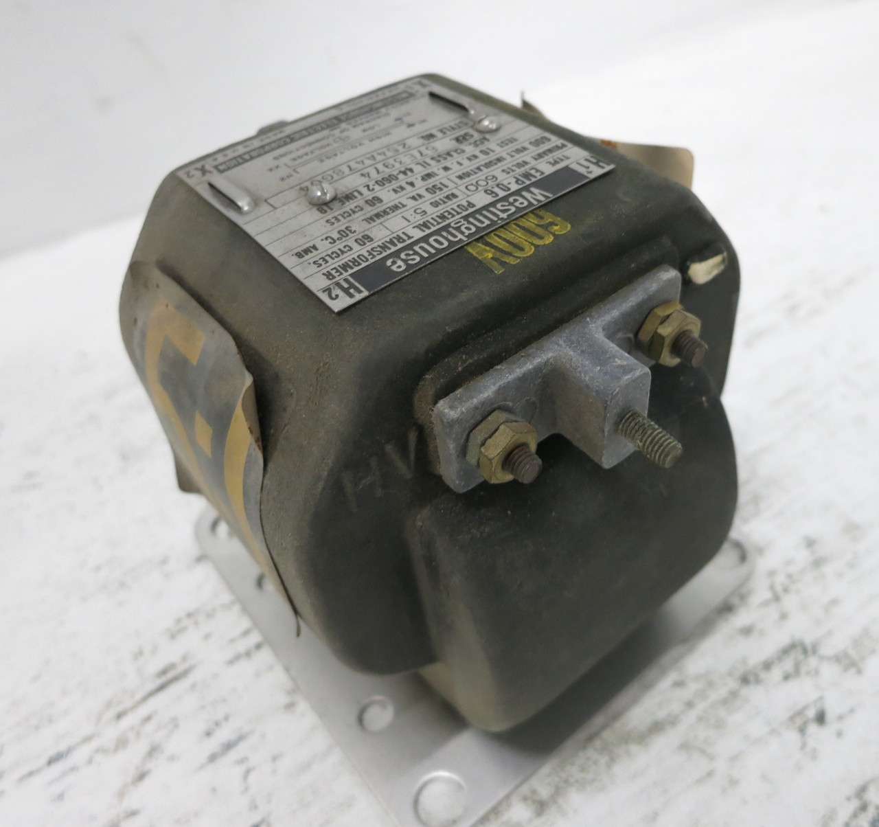 Westinghouse 254A478G04 Type EMP-0.6 Potential Transformer Ratio 5:1 600V CT PT (DW6268-2)