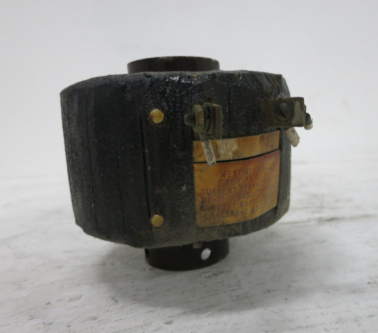 Westinghouse Type BT-10 Ratio 1200:5 Bushing Current Transformer CT BT10 1200-5 (DW6274-9)